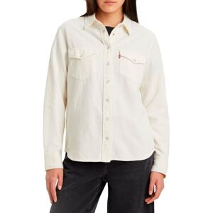 Levi's Iconic Western Shirt dam, Ecru Crew 4, S Levi's Iconic Western Shirt dam, Ecru Crew 4, S