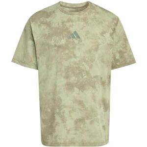 adidas Mezczyzni Terrex Multi Spray Dye Tee, tent green/olive strata, XS adidas Mezczyzni Terrex Multi Spray Dye Tee, tent green/olive strata, XS
