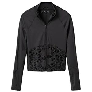 Desigual Sweat_buceo sweatshirt för kvinnor, svart, S Desigual Sweat_buceo sweatshirt för kvinnor, svart, S
