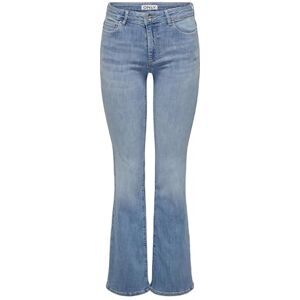ONLY Onlann Mid Flared DNM Soo611 Noos, Ljusblå denim, (L) W x 32L ONLY Onlann Mid Flared DNM Soo611 Noos, Ljusblå denim, (L) W x 32L