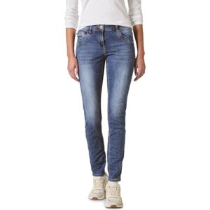 Cecil dam Jeans i avslappnad passform, Mellanblå tvätt, 31W x 32L Cecil dam Jeans i avslappnad passform, Mellanblå tvätt, 31W x 32L