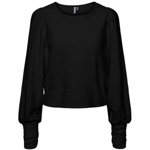 PIECES Pcfuna Ls Top, svart, M PIECES Pcfuna Ls Top, svart, M