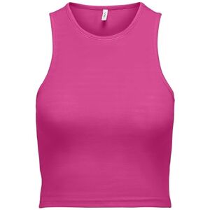 ONLY Onlbelia S/L Crop Top JRS Noos, Fuchsia Fedora, L ONLY Onlbelia S/L Crop Top JRS Noos, Fuchsia Fedora, L