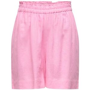 ONLY Onltokyo Hw linneblandning shorts Pnt Noos, Prisma rosa, S ONLY Onltokyo Hw linneblandning shorts Pnt Noos, Prisma rosa, S