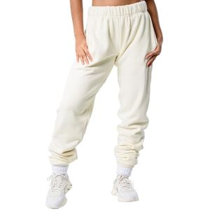 Kamo Fitness CozyTec träningsbyxor med hög midja för kvinnor Baggy: Bekväma loungebyxor med fickor gjorda av mjuk tjock fleece, gardenia, M Kamo Fitness CozyTec träningsbyxor med hög midja för kvinnor Baggy: Bekväma loungebyxor med fickor gjorda av mjuk tjock fleece, gardenia, M