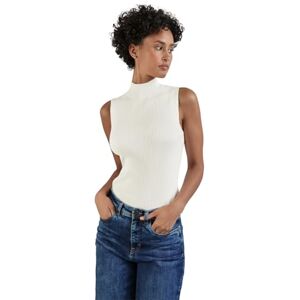 Street One Ribbad topp, Vit, 44 Street One Ribbad topp, Vit, 44