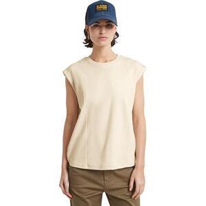G-STAR dam konstruerad lös topp t-shirt, Vit (Chalk D25032-c812-127), L G-STAR dam konstruerad lös topp t-shirt, Vit (Chalk D25032-c812-127), L