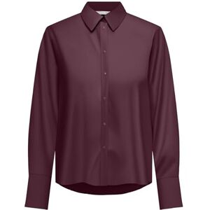 ONLY Onlberit Life L/S Shirt WVN, Burgund, XXL ONLY Onlberit Life L/S Shirt WVN, Burgund, XXL