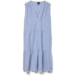 VERO MODA Vmnika Sl Dress WVN Ga Noos, Kashmirblå, M VERO MODA Vmnika Sl Dress WVN Ga Noos, Kashmirblå, M