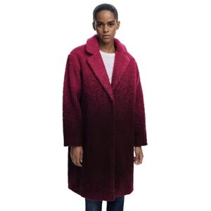 Desigual COAT_ICECREAM, 3008 ROSA MORA, XS, Röd röd, XS Desigual COAT_ICECREAM, 3008 ROSA MORA, XS, Röd röd, XS