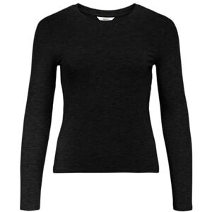 Object Objzofia Sl L/S O-hals topp Noos, svart, M Object Objzofia Sl L/S O-hals topp Noos, svart, M