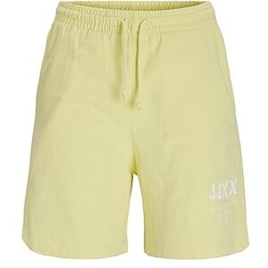JJXX JACK & JONES Jxbarbara Hw Relaxed Vint Shorts dam JXBARBARA HW RELAXED VINT SHORTS, Elfin gul/detalj: ljust vitt tryck cali 1, M JJXX JACK & JONES Jxbarbara Hw Relaxed Vint Shorts dam JXBARBARA HW RELAXED VINT SHORTS, Elfin gul/detalj: ljust vitt tryck cali 1, M