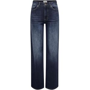 ONLY damjeans ONLMADISON Blush HW Wide REA081 Wide Fit – blå – mörkblå denim, storlek: M/34, färg: mörkblå denim 15318405, Mörkblå denim, M ONLY damjeans ONLMADISON Blush HW Wide REA081 Wide Fit – blå – mörkblå denim, storlek: M/34, färg: mörkblå denim 15318405, Mörkblå denim, M