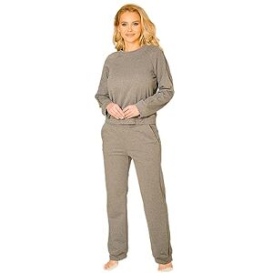 Kalimo Women's MAIO Blouse – grå – L Soft Touch Cotton, GRÅ, L Kalimo Women's MAIO Blouse – grå – L Soft Touch Cotton, GRÅ, L