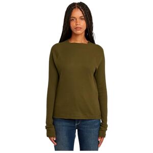 G-STAR RAW Slim Rib Mock t långärmad, Grön (mörk oliv D26411-5268-c744), XS G-STAR RAW Slim Rib Mock t långärmad, Grön (mörk oliv D26411-5268-c744), XS