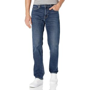 Amazon Essentials mäns jeans med rak passform, mörkblå vintage, 40 W x 34 L Amazon Essentials mäns jeans med rak passform, mörkblå vintage, 40 W x 34 L