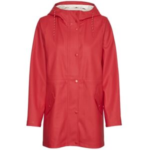 VERO MODA VMMALOU belagd jacka NOOS regnjacka, grå röd, XS, Eldigt röd, XS VERO MODA VMMALOU belagd jacka NOOS regnjacka, grå röd, XS, Eldigt röd, XS