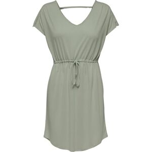 ONLY JdY Dam Jdydalila Frosty S/S klänning JRS Noos klänning, Mineralgrå, L ONLY JdY Dam Jdydalila Frosty S/S klänning JRS Noos klänning, Mineralgrå, L