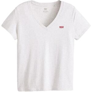 Levi's Perfect Vneck Orbit Heather Grå Cotton, orbit heather gray, XS Levi's Perfect Vneck Orbit Heather Grå Cotton, orbit heather gray, XS