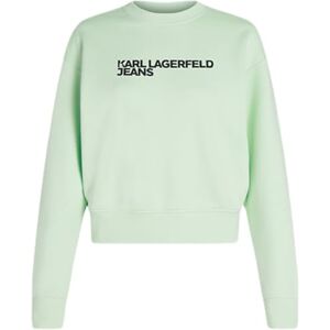 KARL LAGERFELD JEANS , Dam, Essential Logo Sweat, Regular Fit, Blå, L KARL LAGERFELD JEANS , Dam, Essential Logo Sweat, Regular Fit, Blå, L