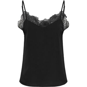 ONLY Onlelley Fr Lace Singlet Cs Ptm, svart, M ONLY Onlelley Fr Lace Singlet Cs Ptm, svart, M
