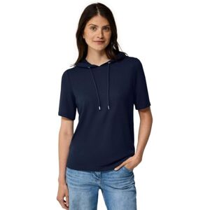 Cecil Damtröja Crepe hoodie, Urban marinblå, S Cecil Damtröja Crepe hoodie, Urban marinblå, S