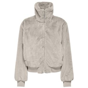 ONLY ONLVENICE Faux FUR Bomber OTW jacka, grå, XL, GRÅ, XL ONLY ONLVENICE Faux FUR Bomber OTW jacka, grå, XL, GRÅ, XL