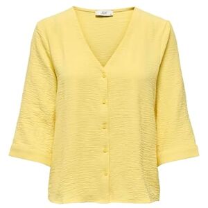 JDY lion Life Capote 3/4 skjorta WVN Noos, Citrondroppe, 44 JDY lion Life Capote 3/4 skjorta WVN Noos, Citrondroppe, 44