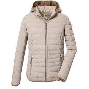 G.I.G.A. DX dam quiltad jacka/casual funktionell jacka i dunlook med dragkedja huva Uyaka, ljus sand, 34, 28041-000 G.I.G.A. DX dam quiltad jacka/casual funktionell jacka i dunlook med dragkedja huva Uyaka, ljus sand, 34, 28041-000