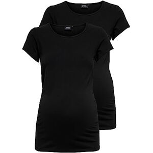 ONLY OLMLOVELY T-shirt för kvinnor, Svart 1, XL ONLY OLMLOVELY T-shirt för kvinnor, Svart 1, XL