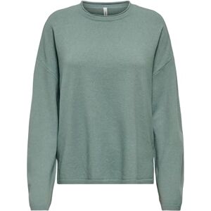 ONLY Onlloyal Amalio Life Ls O-Neck Pull KNT, Chinois grön, S ONLY Onlloyal Amalio Life Ls O-Neck Pull KNT, Chinois grön, S