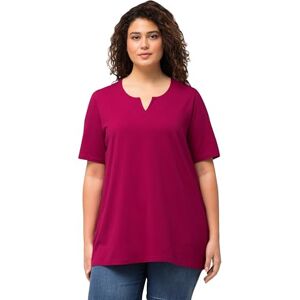 Ulla Popken Damer, A-linje, tunika-hals, halvärm T-shirt, Vild blomma, 46/L Ulla Popken Damer, A-linje, tunika-hals, halvärm T-shirt, Vild blomma, 46/L