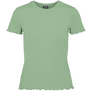 PIECES Dam Pcnicca Ss O-hals topp Kac BFD T-shirt, Quiet Green, M PIECES Dam Pcnicca Ss O-hals topp Kac BFD T-shirt, Quiet Green, M