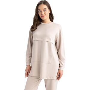 DeFacto Damtunika, skjorta, Beige, XXL DeFacto Damtunika, skjorta, Beige, XXL