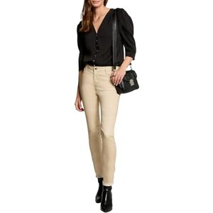 Morgan Jeans med smal beläggning, Beige färg, 40 Morgan Jeans med smal beläggning, Beige färg, 40