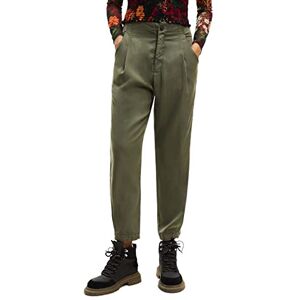 Desigual Dam casual byxor, Grön, XS Desigual Dam casual byxor, Grön, XS