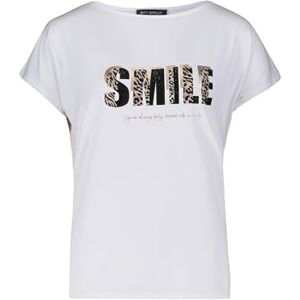 Betty Barclay T-shirt för kvinnor, Patch vit/svart, 46 Betty Barclay T-shirt för kvinnor, Patch vit/svart, 46