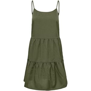 ONLY Onlnova Life Vis CAYA Dress Solid, Kalamata, M ONLY Onlnova Life Vis CAYA Dress Solid, Kalamata, M