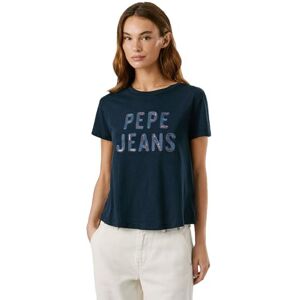 Pepe Jeans dam BADI t-shirt, blå (Dulwich Blue), M, Blå (Dulwich blå), M Pepe Jeans dam BADI t-shirt, blå (Dulwich Blue), M, Blå (Dulwich blå), M