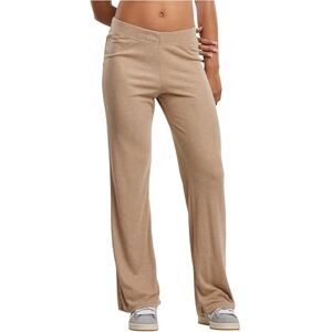 Urban Classics Ladies Rib Pants, Beige, XL Urban Classics Ladies Rib Pants, Beige, XL