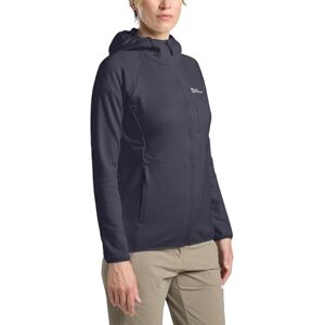 Jack Wolfskin KOLBENBERG HOODED FZ W Damen - Fleecejacka - grå Jack Wolfskin KOLBENBERG HOODED FZ W Damen - Fleecejacka - grå