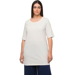 Ulla Popken , Damer, stora storlekar, t-shirt, VIT, 46-48 Ulla Popken , Damer, stora storlekar, t-shirt, VIT, 46-48
