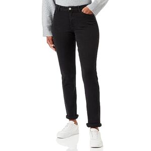 PIECES Bestseller A/S Dam Pckesia Mw Straight BLC Noos Jeans, svart, 28W x 30L PIECES Bestseller A/S Dam Pckesia Mw Straight BLC Noos Jeans, svart, 28W x 30L