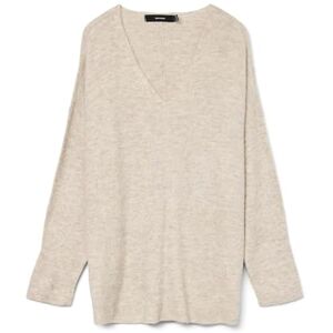 VERO MODA PETITE Kvinnors VMDOFFY LS O-hals blus GA PTT tröja, björk/detalj: melange, XXS/P, Björk/detalj: melerad VERO MODA PETITE Kvinnors VMDOFFY LS O-hals blus GA PTT tröja, björk/detalj: melange, XXS/P, Björk/detalj: melerad
