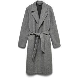 VERO MODA Damer Vmfortuneaya Long Coat Ga Noos lång kappa, Medium grå melerad, XL VERO MODA Damer Vmfortuneaya Long Coat Ga Noos lång kappa, Medium grå melerad, XL