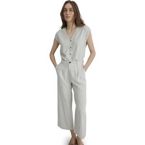 Mavi kortärmad damskjorta, blus, svart ränder, XL, Svart remsa, XL Mavi kortärmad damskjorta, blus, svart ränder, XL, Svart remsa, XL