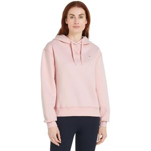 Tommy Hilfiger Dam REG FLAG PÅ BRÖST HOODIE WW0WW41245 pullover huvtröja, delikat rosa, XL, Rosa (delikat rosa), XL Tommy Hilfiger Dam REG FLAG PÅ BRÖST HOODIE WW0WW41245 pullover huvtröja, delikat rosa, XL, Rosa (delikat rosa), XL