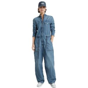 G-STAR RAW Cocoon jumpsuit långärmad, Blå (bleknar bora vind D25300-D777-G794), XXS G-STAR RAW Cocoon jumpsuit långärmad, Blå (bleknar bora vind D25300-D777-G794), XXS