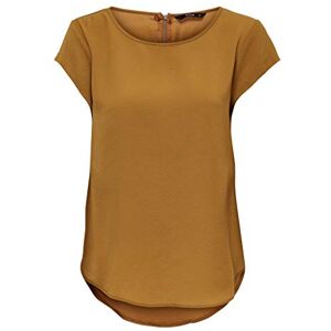ONLY Dam Onlvic S/S Solid Top Noos Ptm T-shirt, Brun (Cathay Spice Cathay Spice), 44 SE ONLY Dam Onlvic S/S Solid Top Noos Ptm T-shirt, Brun (Cathay Spice Cathay Spice), 44 SE