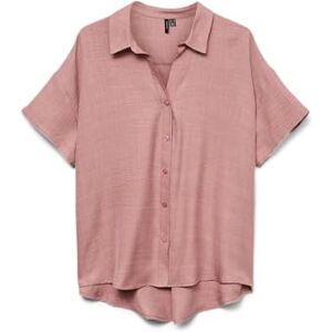 VERO MODA Vmmelaney Queeny Ss skjorta WVN Ga Noos, Nostalgi ros, M VERO MODA Vmmelaney Queeny Ss skjorta WVN Ga Noos, Nostalgi ros, M